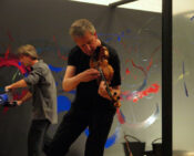 Performance Painting at Modern Art Oxford, 2011